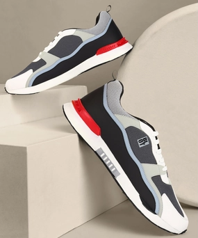 Sleek Vibes Paragon K1032G Men Casual Shoes | Stylish Walking Outdoor Shoes For Everyday Wear | Smart & Trendy Design  | Comfortable Cushioned Soles White