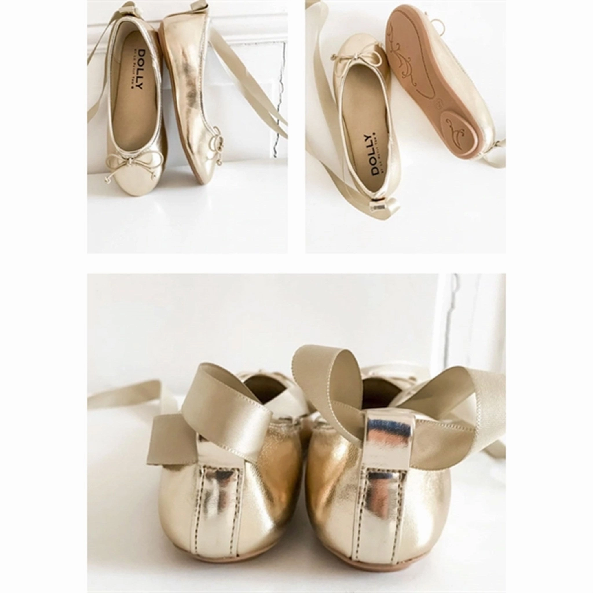 Dolly By Le Petit Tom Ballerina Girls Gold Dynamic Layerwear Form And Motion