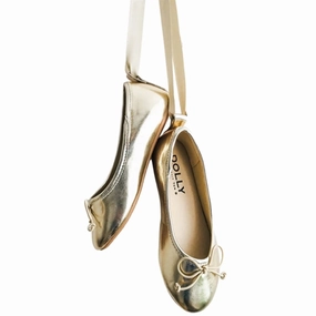 Unisex Rhythm Dolly By Le Petit Tom Ballerina Girls Gold