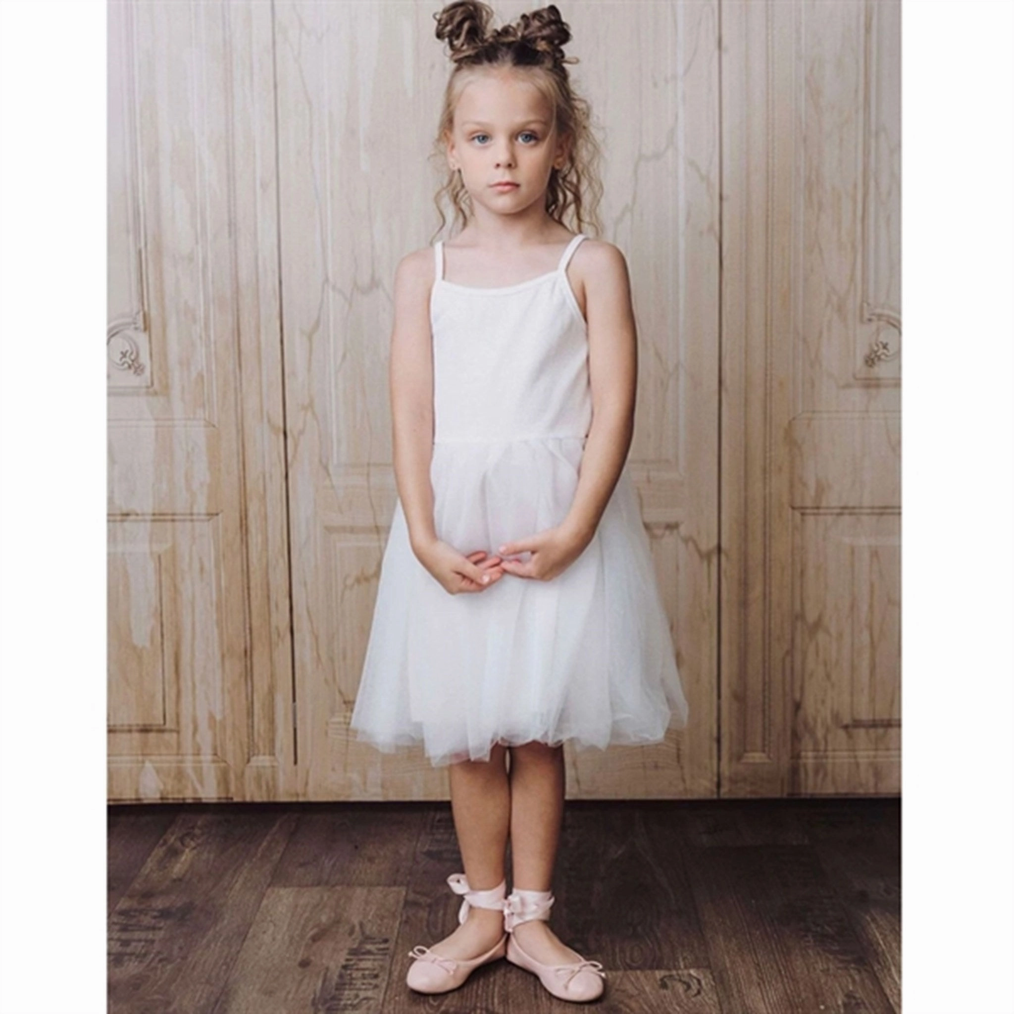 Dolly By Le Petit Tom Ballerina Girls Pink Everyday Dynamism City-Ready Wear
