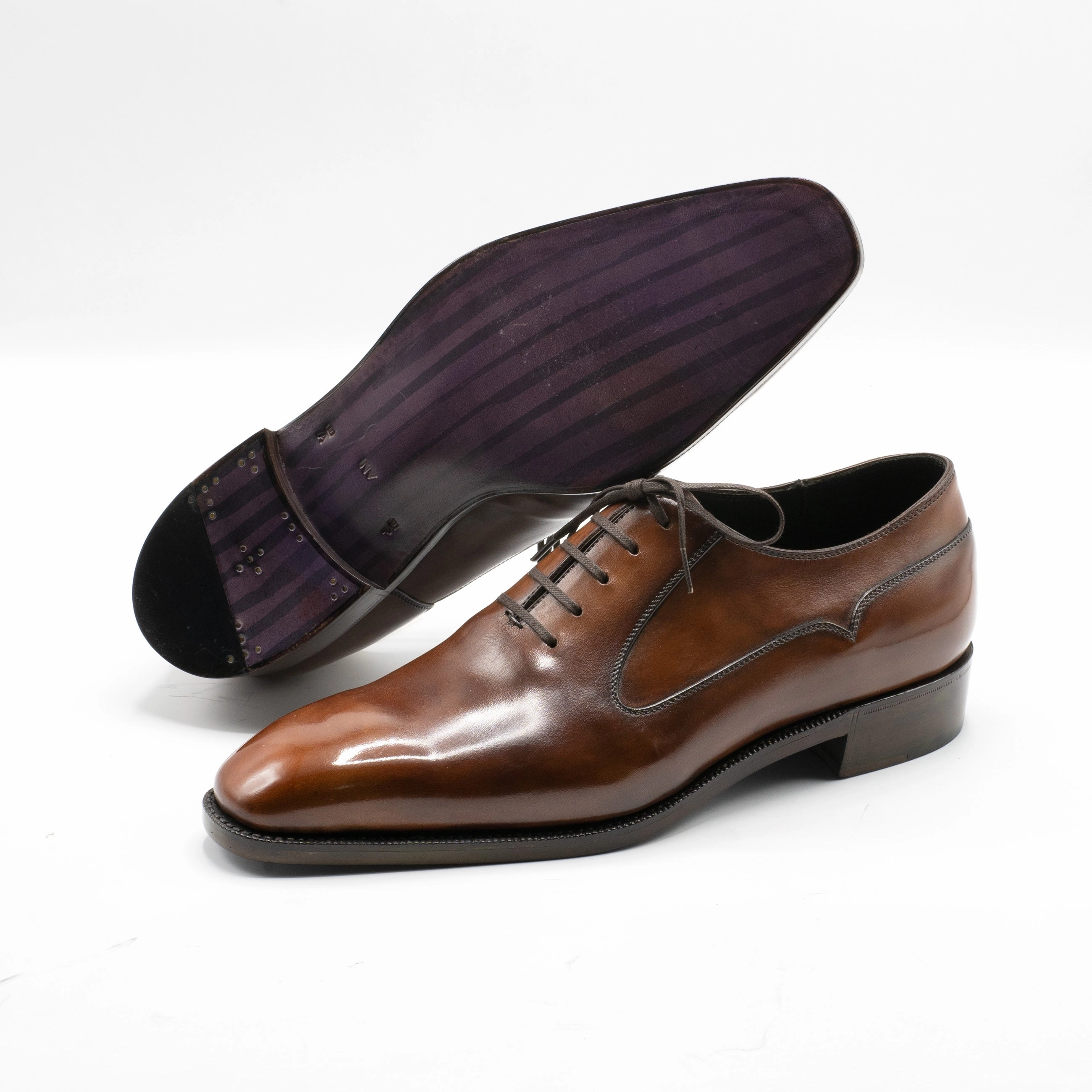 Domingo Balmoral Oxford Shoe Mto - Dark Oak Modular Design