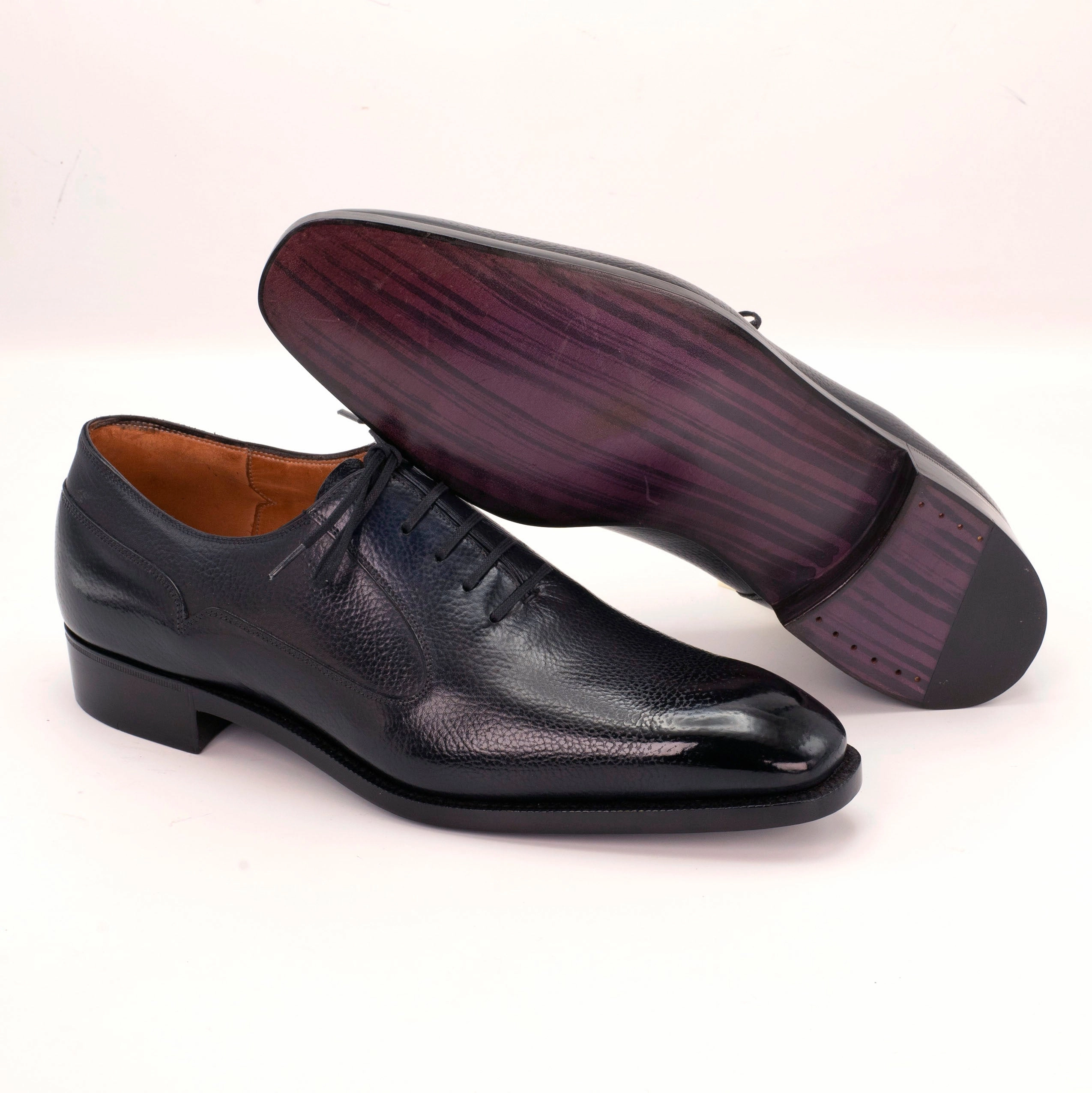 Domingo Balmoral Oxford Shoe Mto - Midnight Blue Conscious Layers