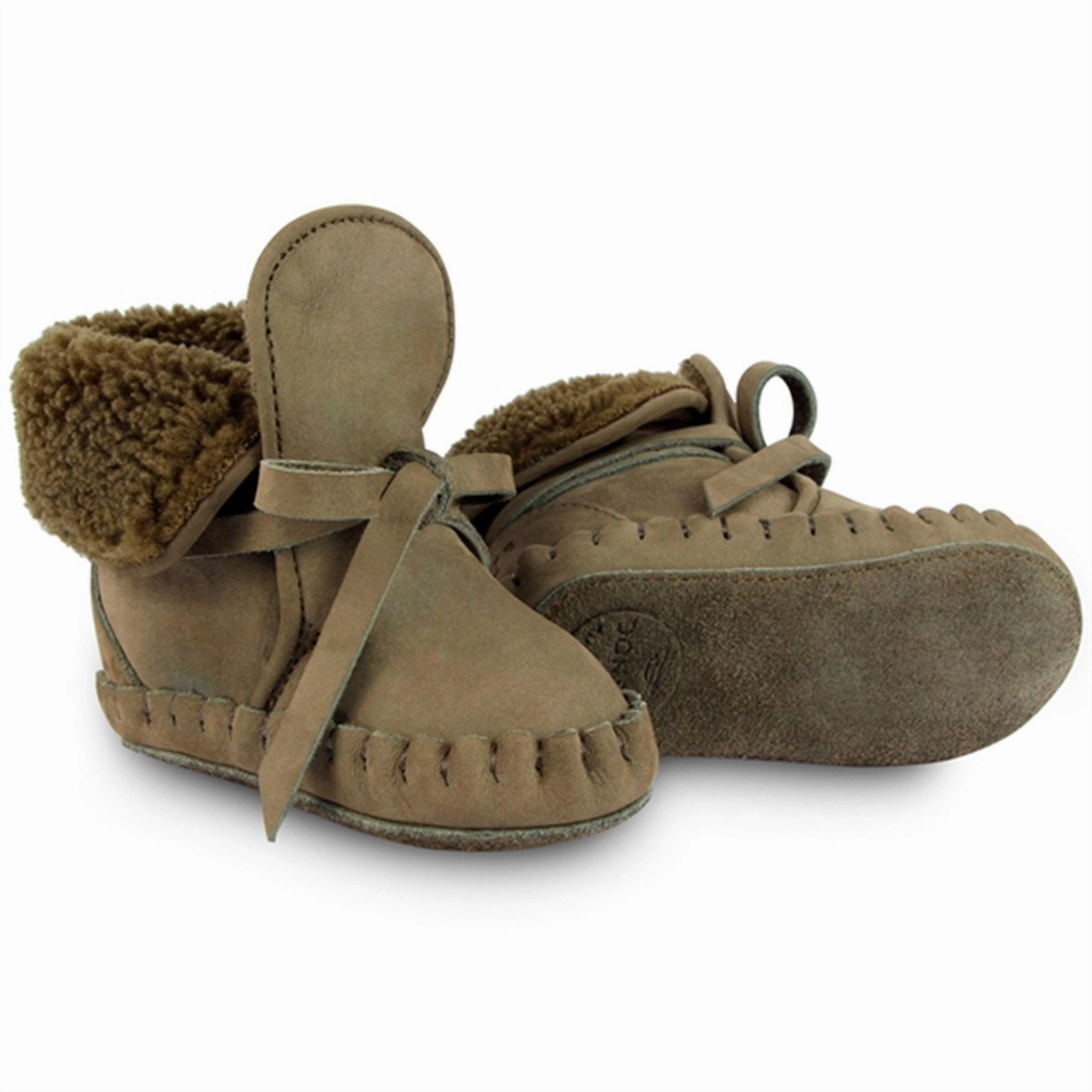 Purpose-Led Donsje Baby Jaya Lining Stone Nubuck