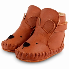 Donsje Baby Kapi Classic Lining Bear Cognac Built For Pace Calm Layers