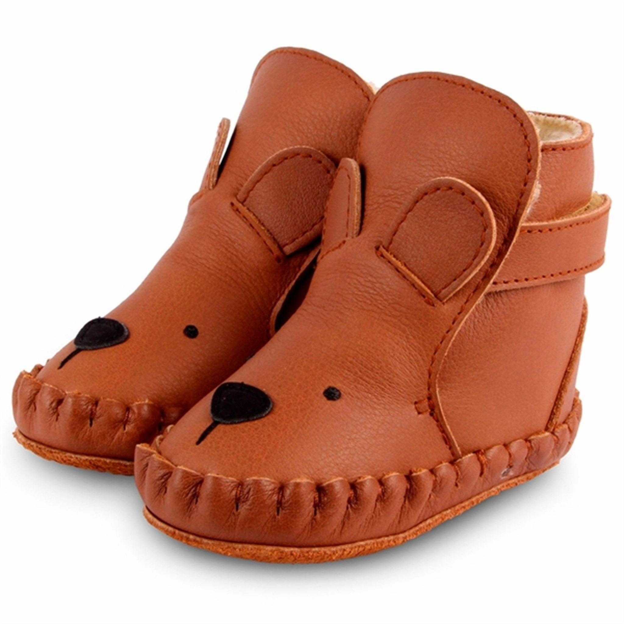 Donsje Baby Kapi Classic Lining Bear Cognac Built For Pace Calm Layers