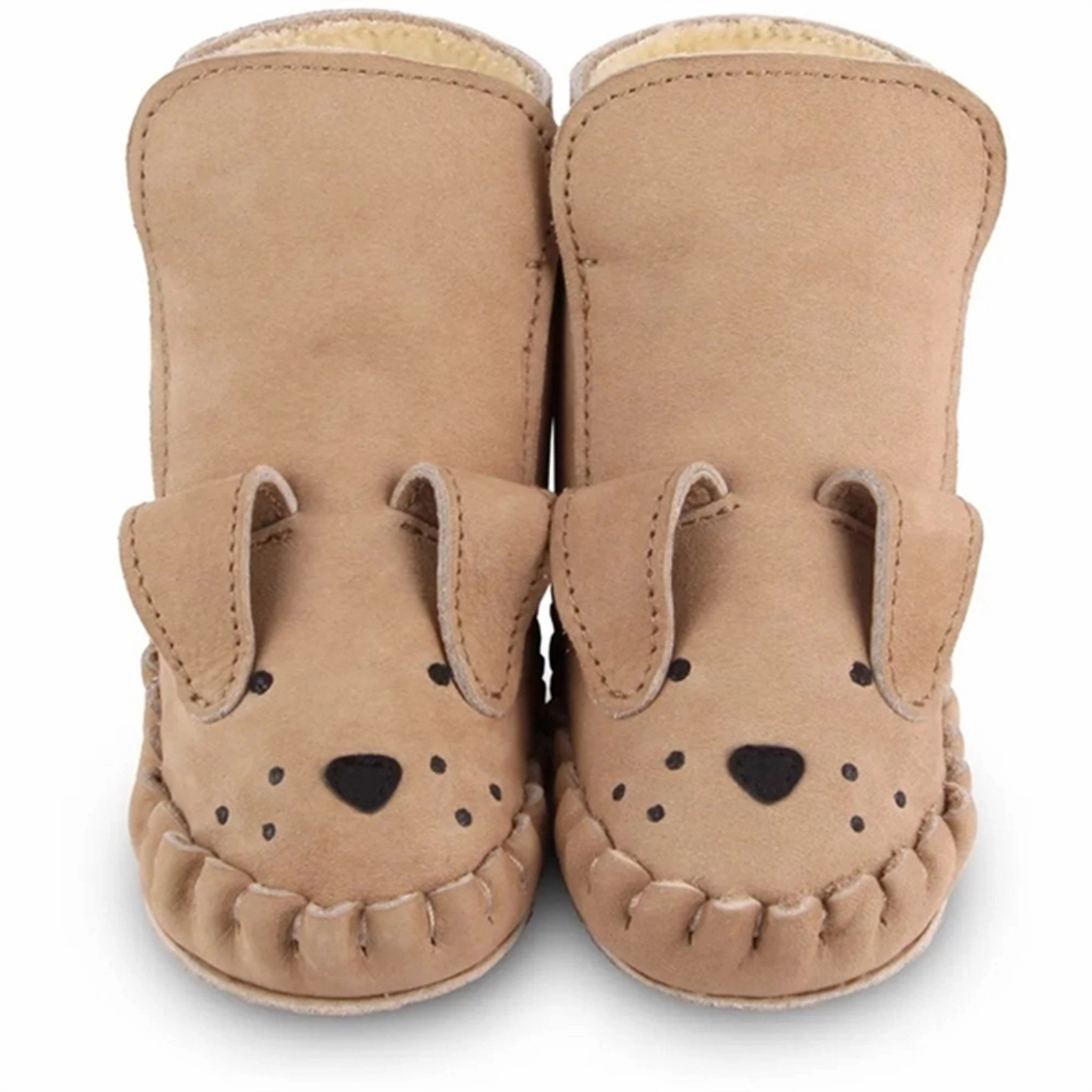 Donsje Baby Kapi Classic Lining Dog Truffle Nubuck Express In Ease
