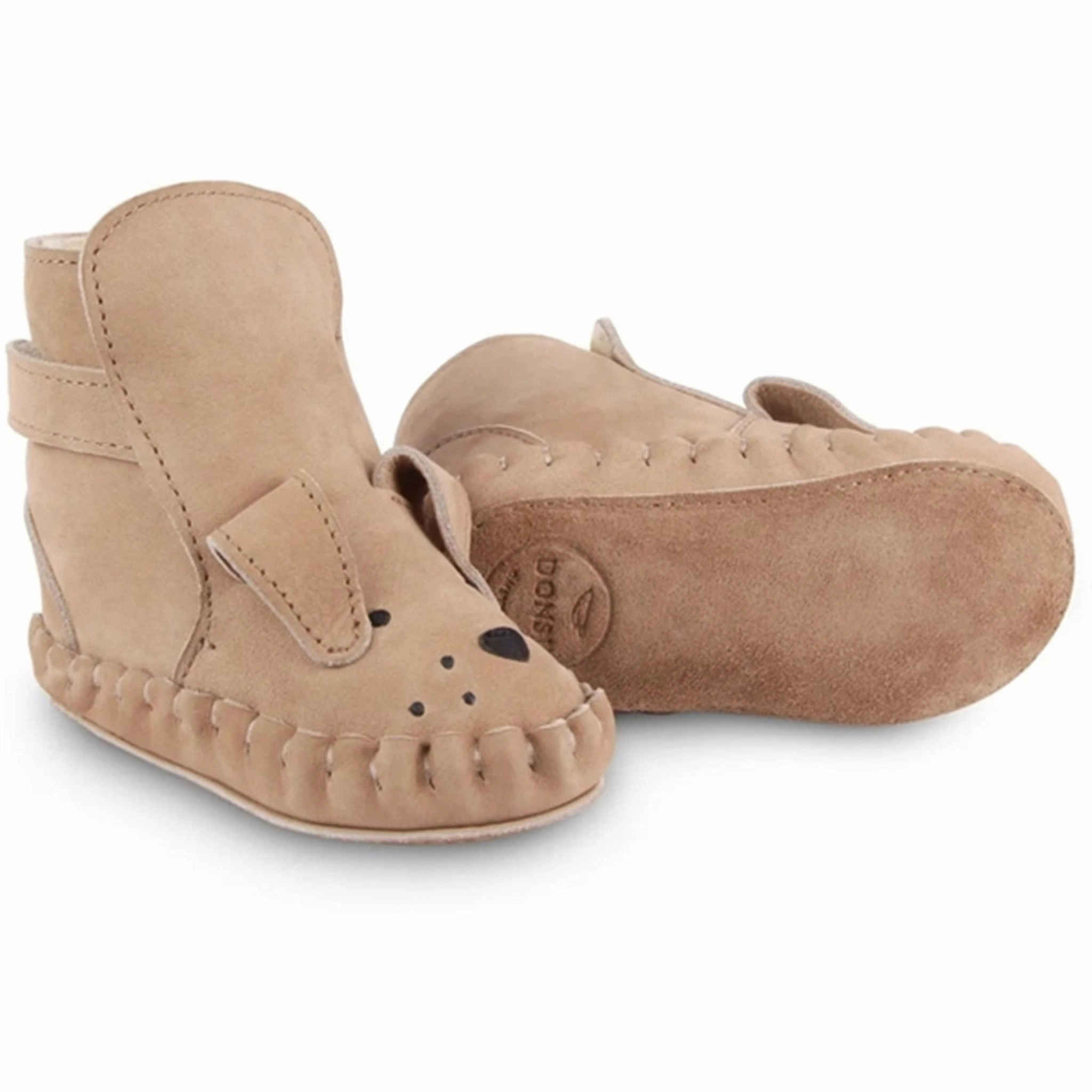 Built For Pace Donsje Baby Kapi Classic Lining Dog Truffle Nubuck