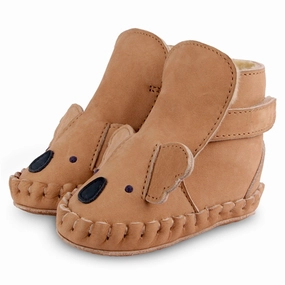 Donsje Baby Kapi Classic Lining Koala Truffle Nubuck Refined Flowwear