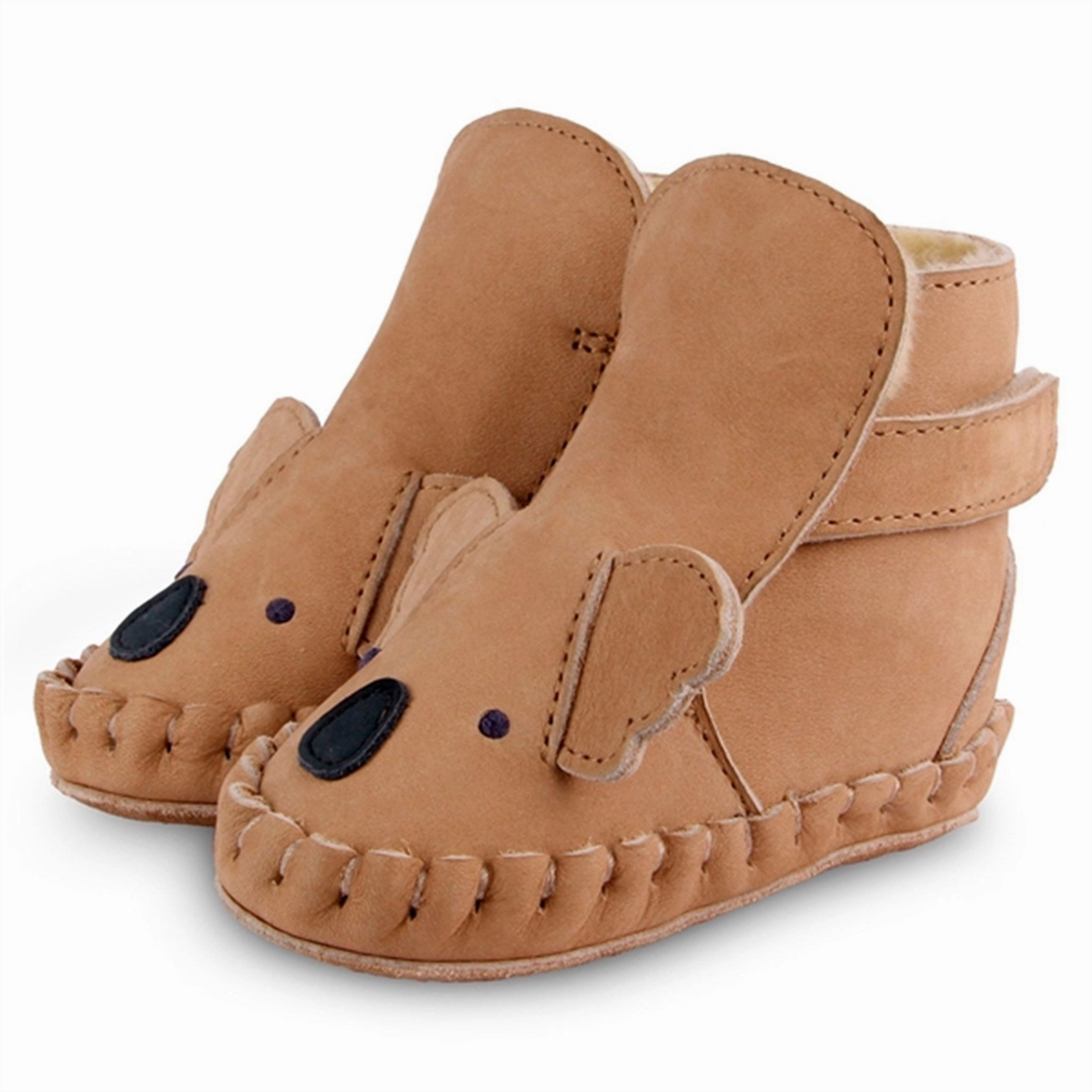 Donsje Baby Kapi Classic Lining Koala Truffle Nubuck Refined Flowwear