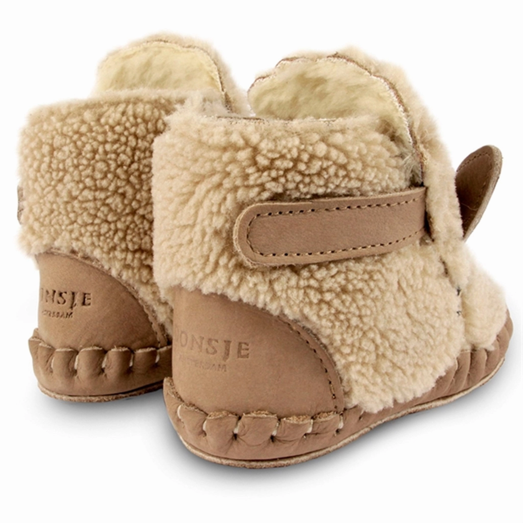 Donsje Baby Kapi Exclusive Lining Alpaca Beige Curly Unisex Rhythm