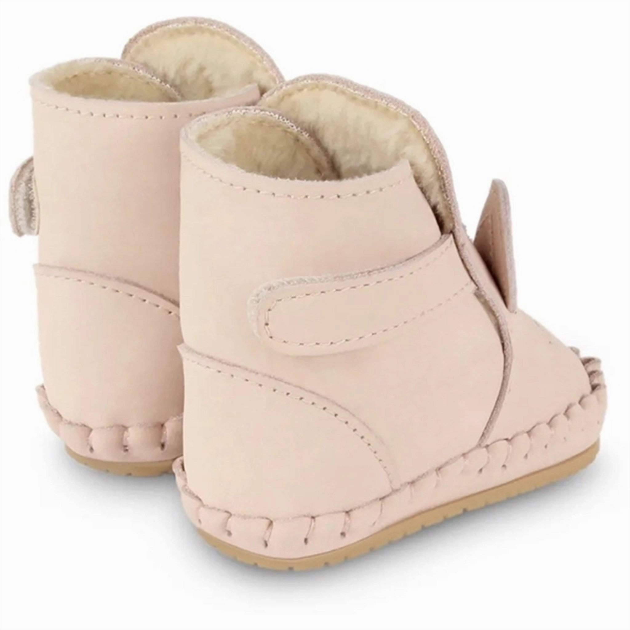 Donsje Baby Kapi Special Lining Futter Unicorn Light Rose Leather Motion-Minded