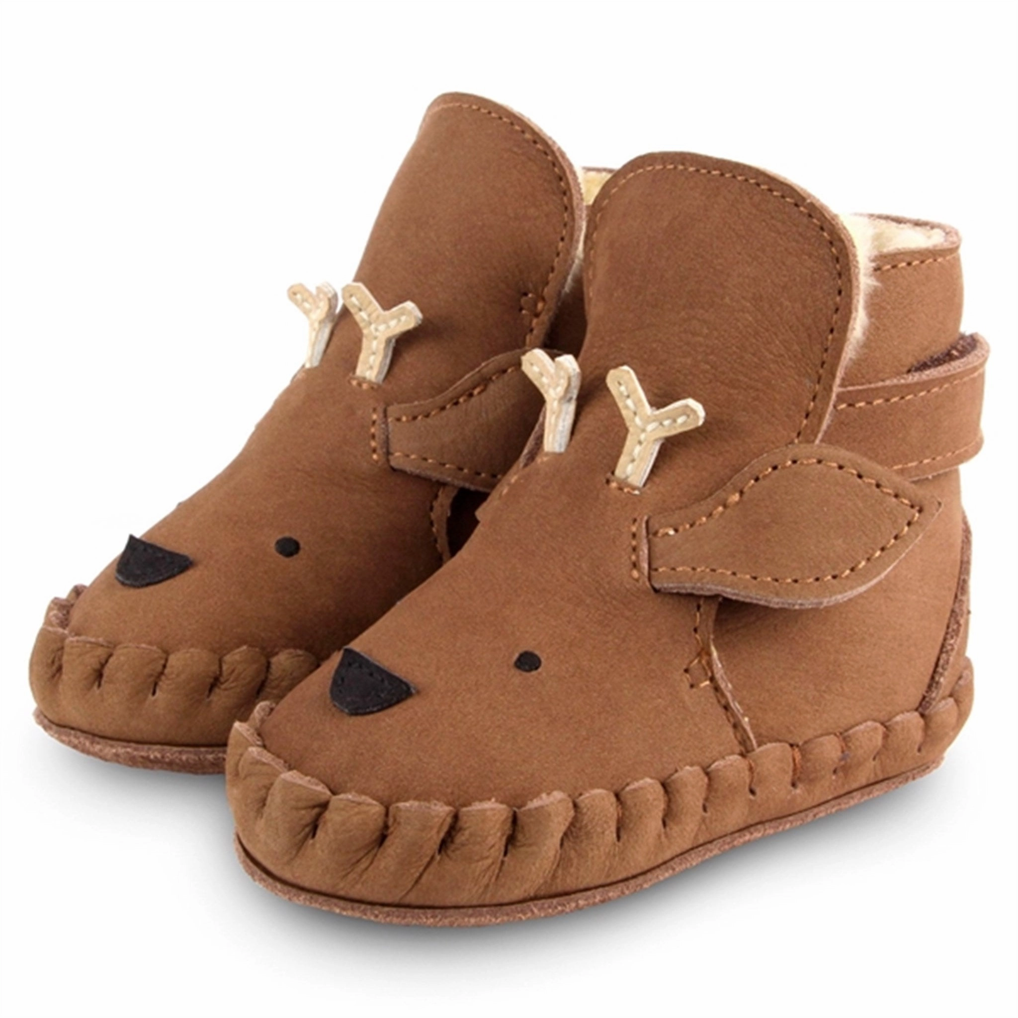 Style That Adapts Effortless Minimal Donsje Baby Kapi Special Lining Stag Hazelnut Nubuck