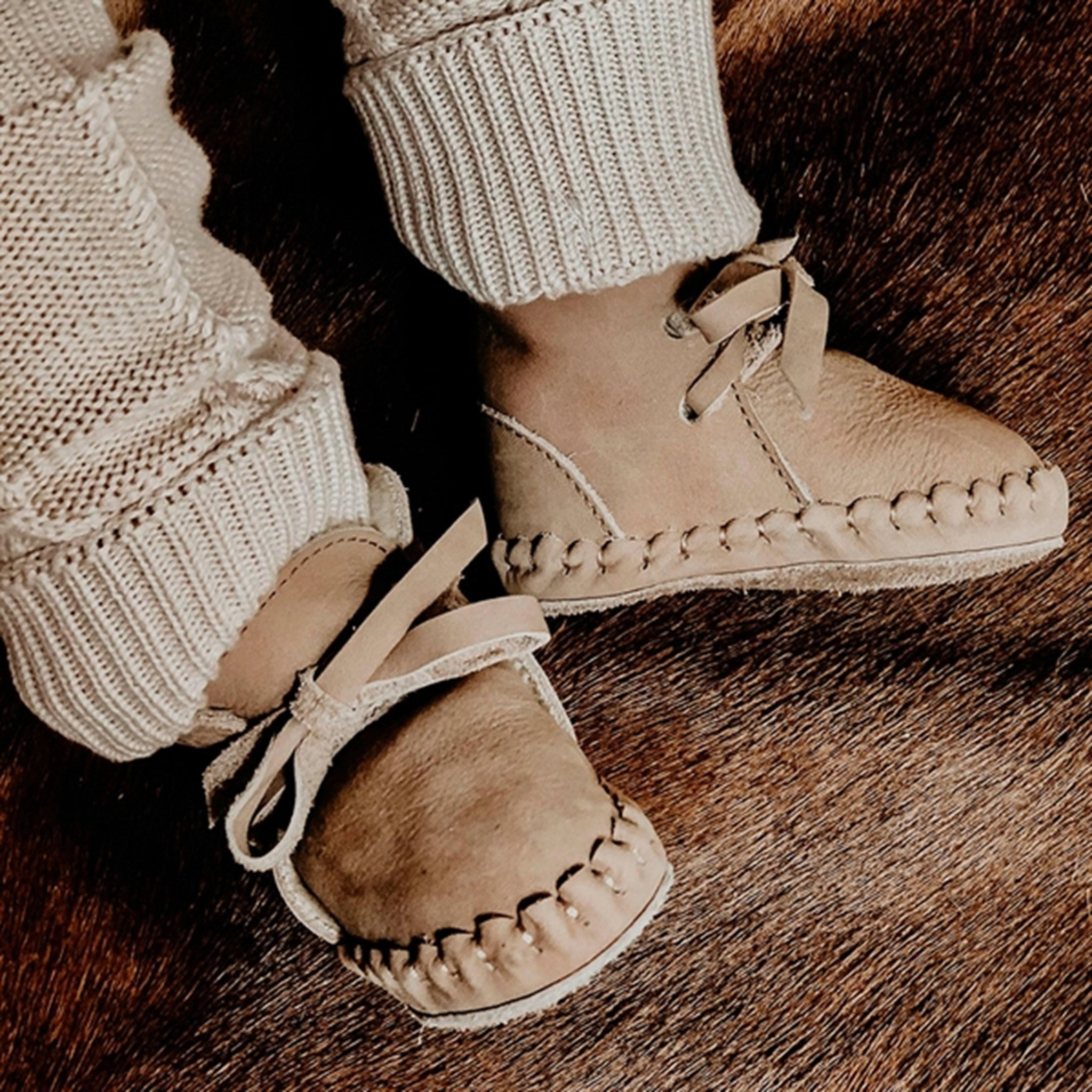 Movement Ready Functional Calm Donsje Baby Pina Classic Lining Truffle Nubuck