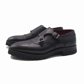 Motion-Elevated Double Monk Simple Mto - Black 3D Patina