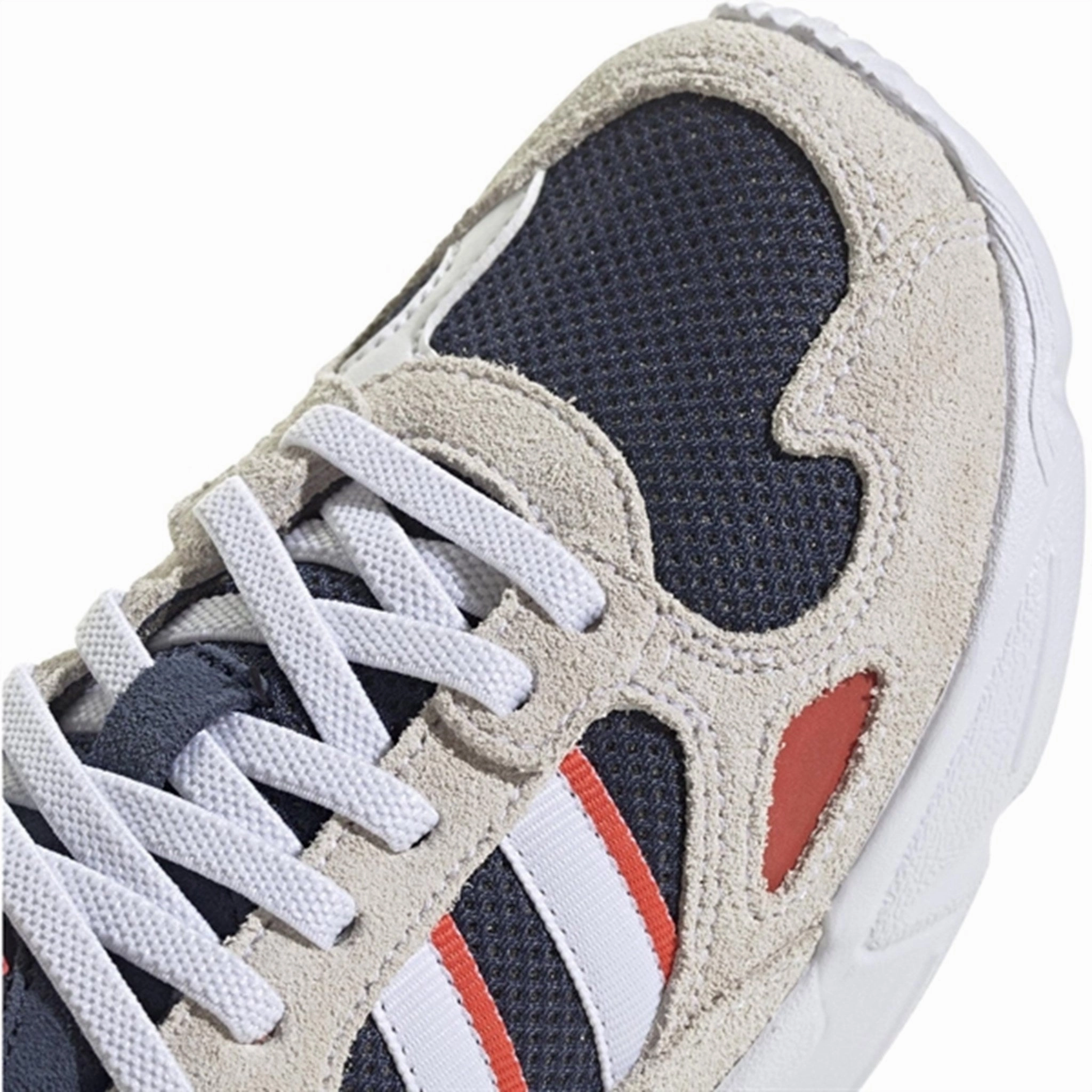 Adidas Originals Falcon El C Sneakers Cloud White / Night Indigo / Red Modern Motion Simplified Life