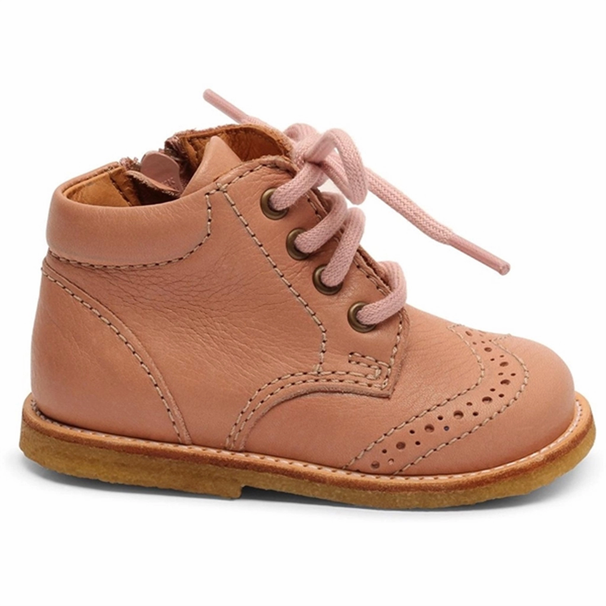 Bisgaard Tine First Step Shoe Nude Grounded Luxury Performance Living