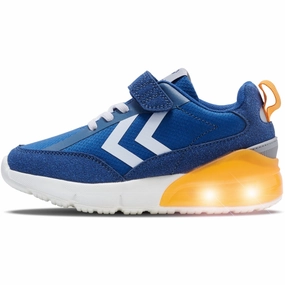 Cool Crafted Hummel Blue/Yellow Daylight Jr Sneakers
