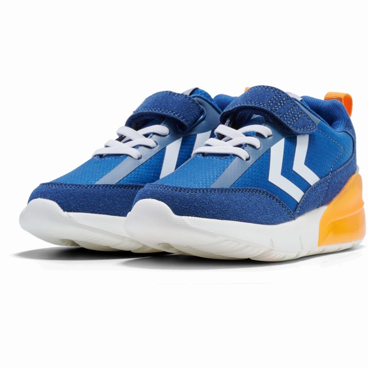 Calm Crafted Hummel Blue/Yellow Daylight Jr Sneakers
