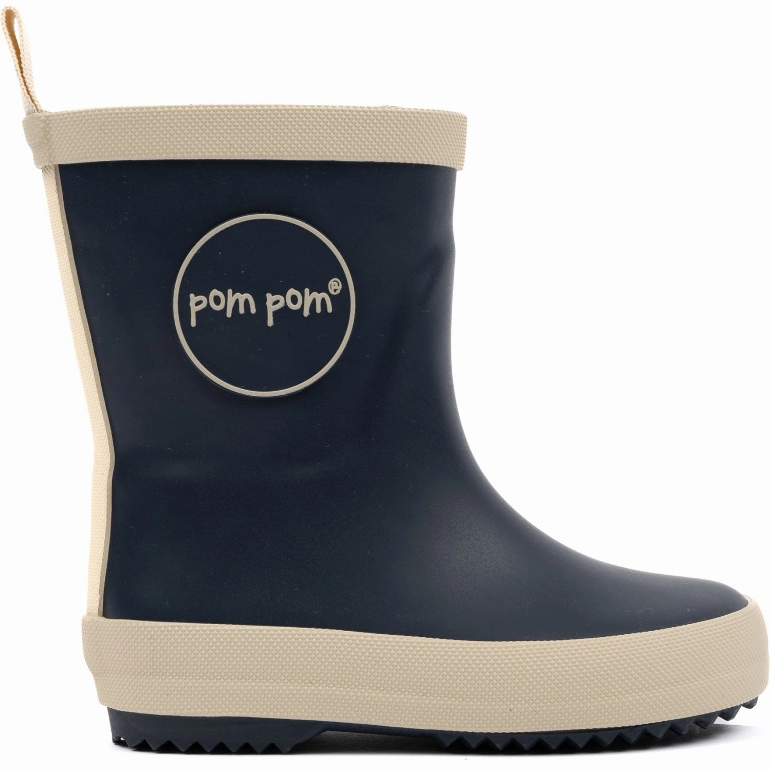 Movement Uniform Pom Pom Navy Gumboots? Solid