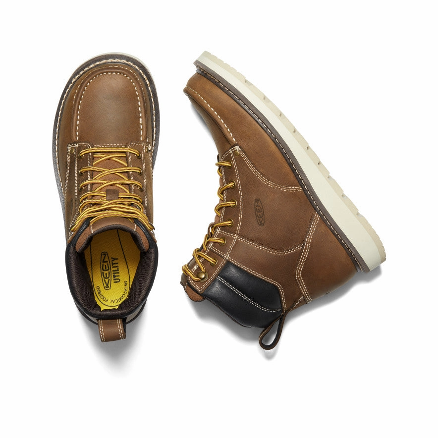 Flow-Forward The Now Look Men'S Cincinnati 6" Boot (Soft Toe)  |  Belgian/Sandshell