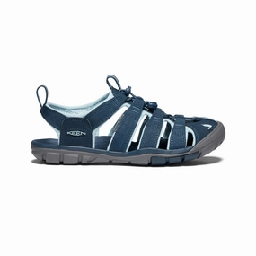 Women'S Clearwater Cnx Sandal  |  Navy/Blue Glow Easy Fit System