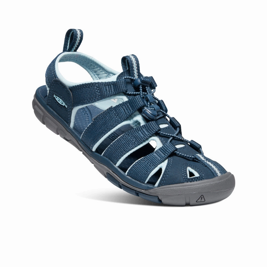 Women'S Clearwater Cnx Sandal  |  Navy/Blue Glow Refined Fit Gear