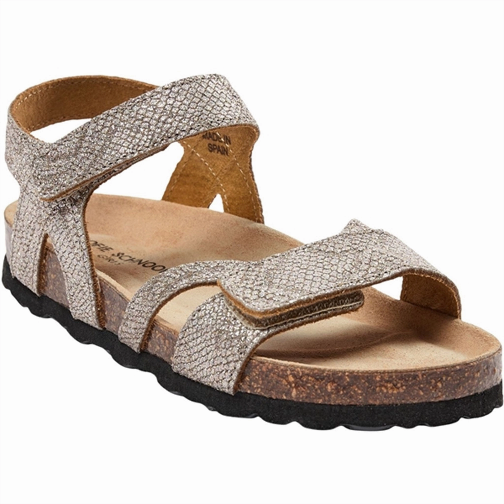 Sofie Schnoor Sandal Antique Silver Elevated Minimal