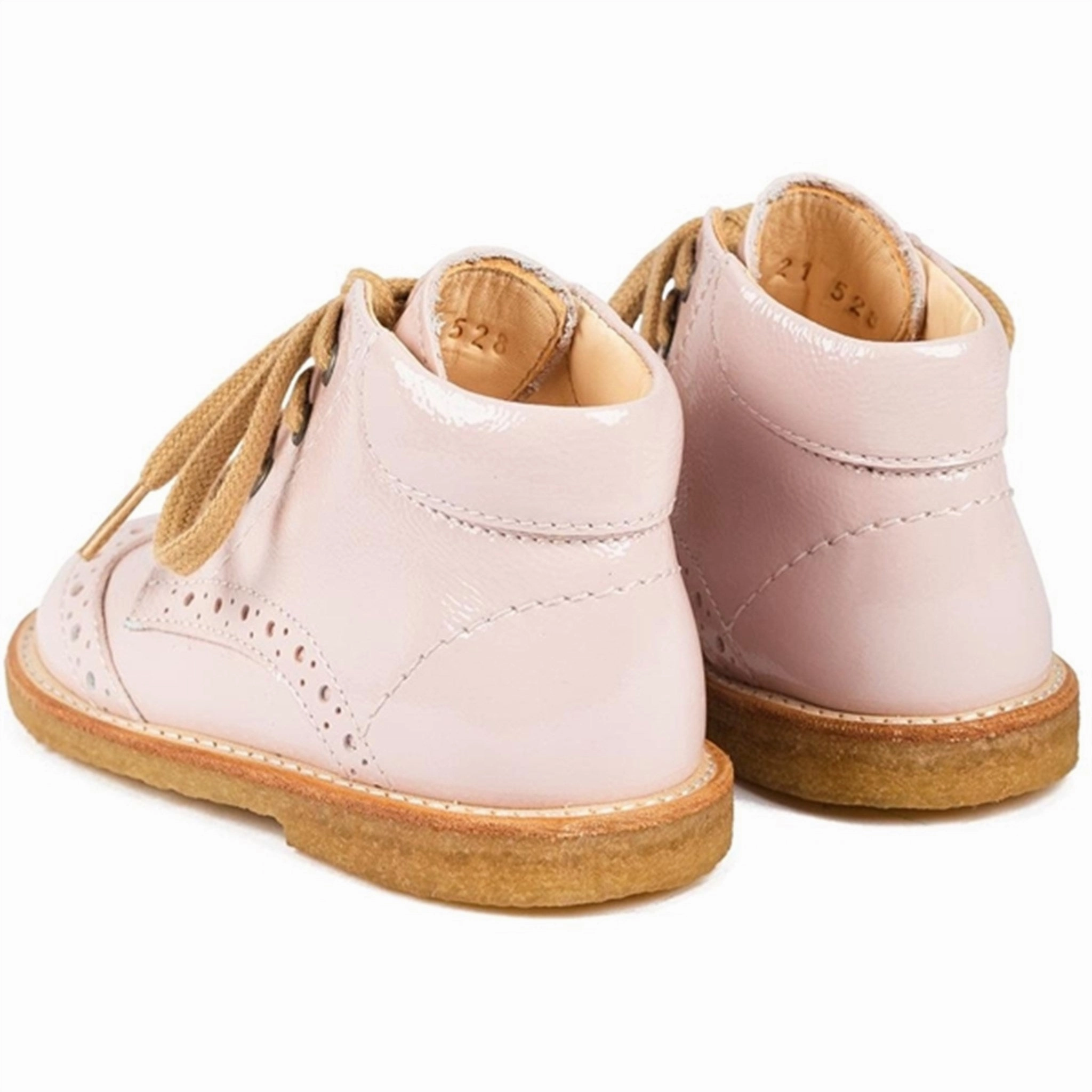 Angulus Shoe With Laces Pale Rose Responsive Design Bold Details