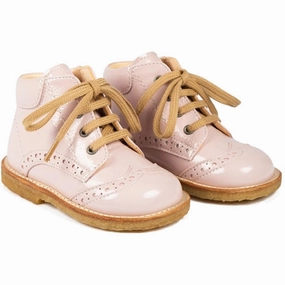Freedom Dressed Angulus Shoe With Laces Pale Rose