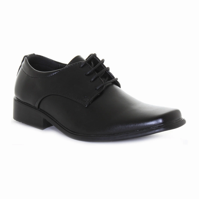 Daily Expression Dynamic Balance Boys Black Tie Dress Shoes