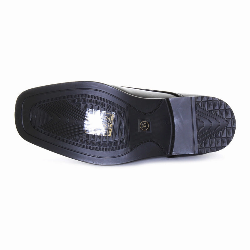 Motion-Driven Wear Crafted For Presence Boys Black Tie Dress Shoes