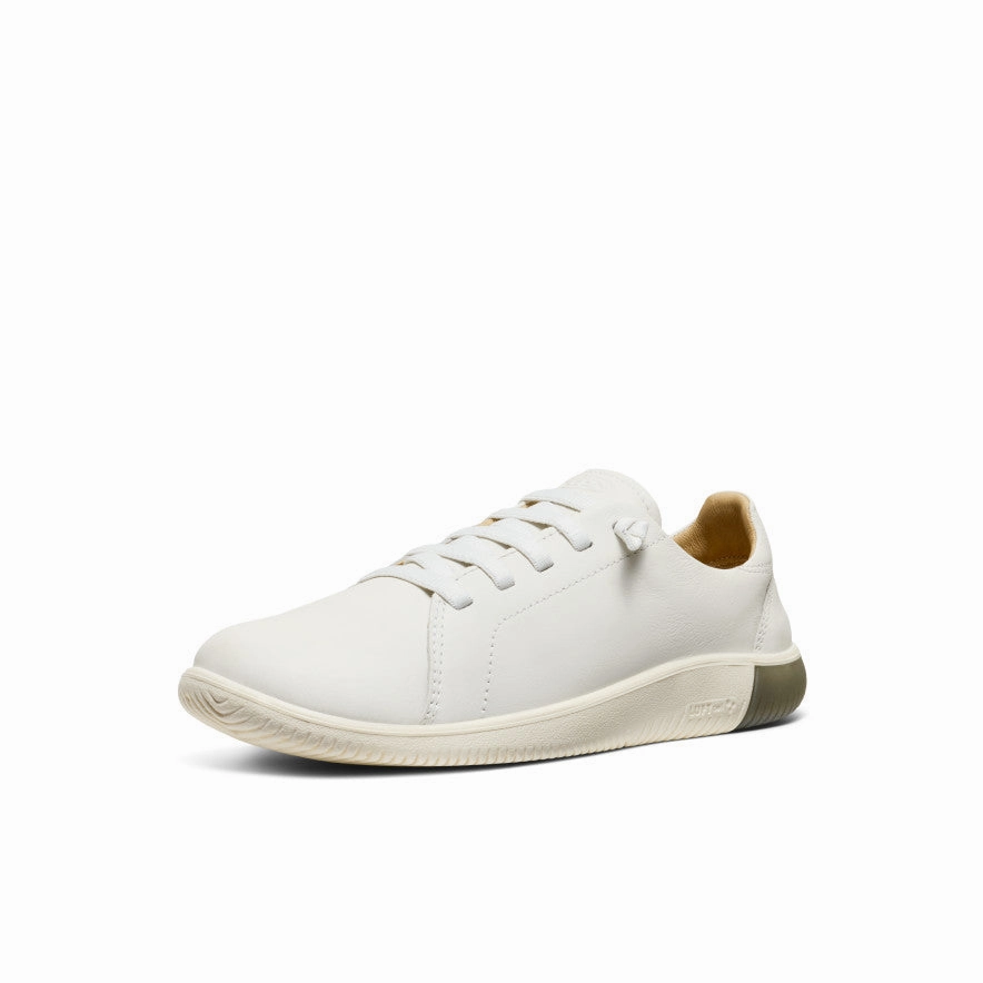 Forward-Looking Fit Form Meets Calm Men'S Knx Leather Sneaker  |  Star White/Star White