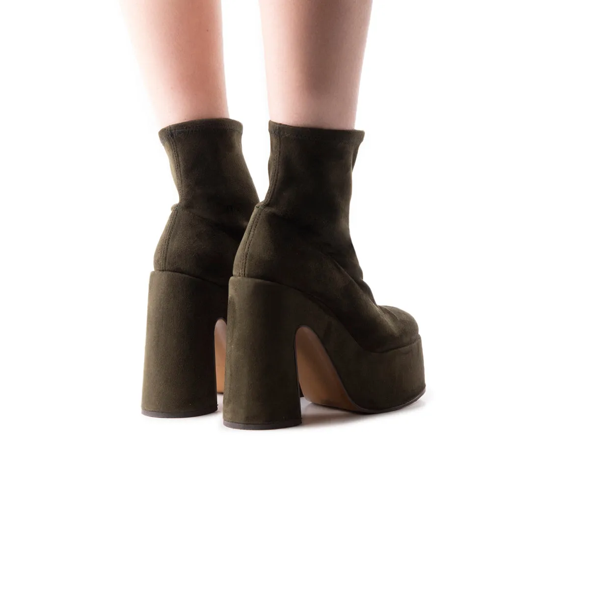 Street Form Your Fit System Flash Dark Green Suede Stretch