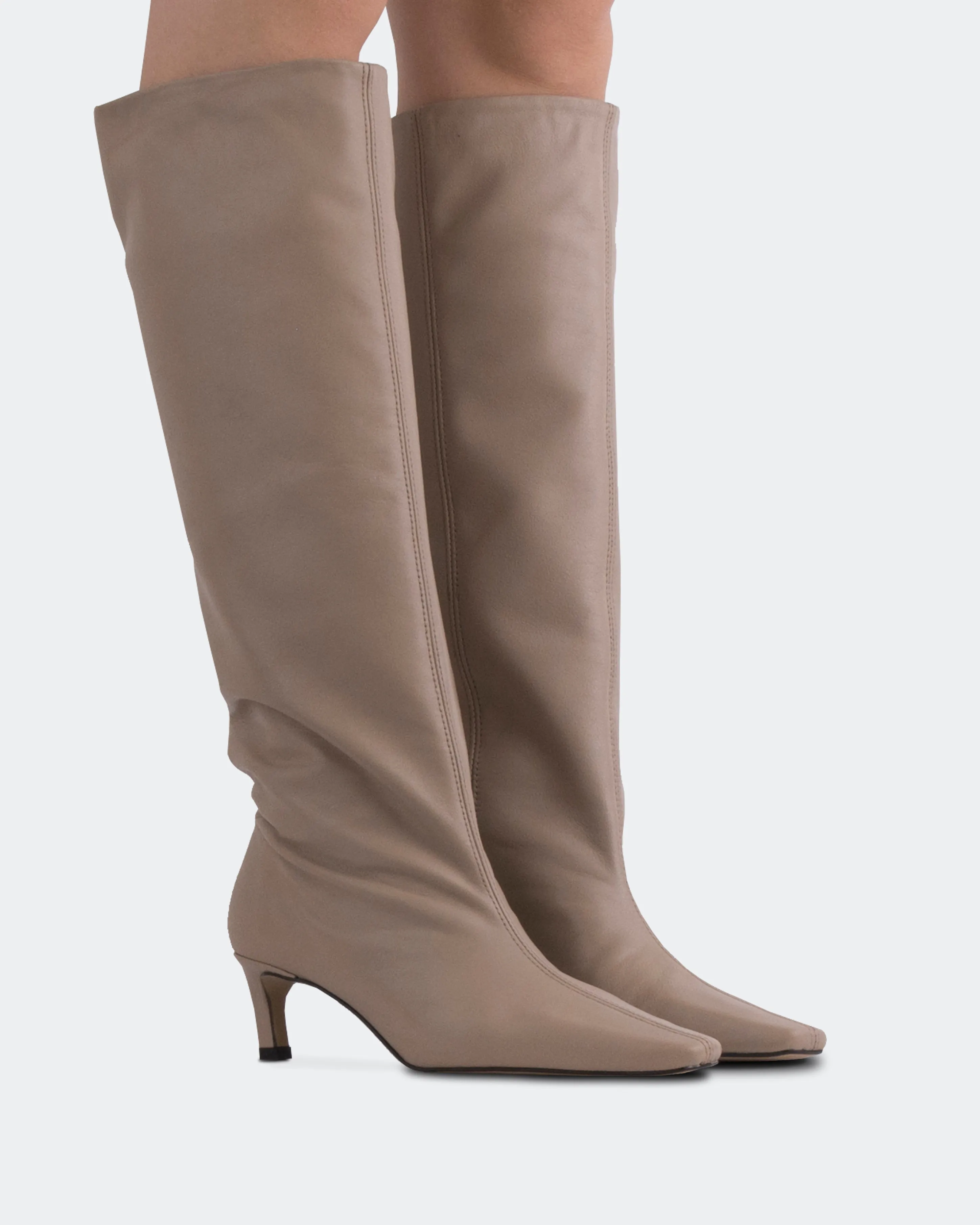 Modular Wear Omara Taupe Leather