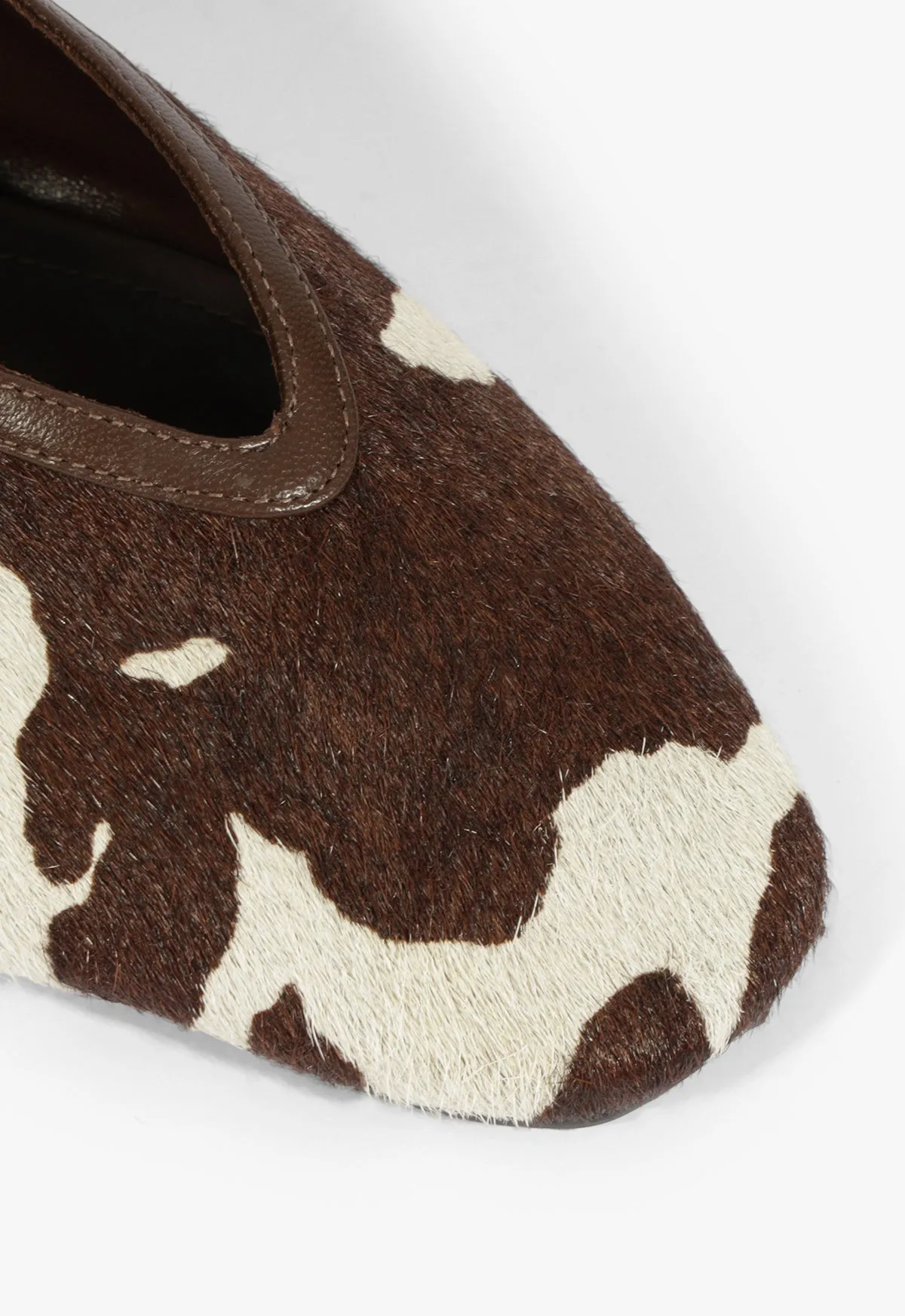 Layer Logic Signature Look Courtney Hair Calf Flat