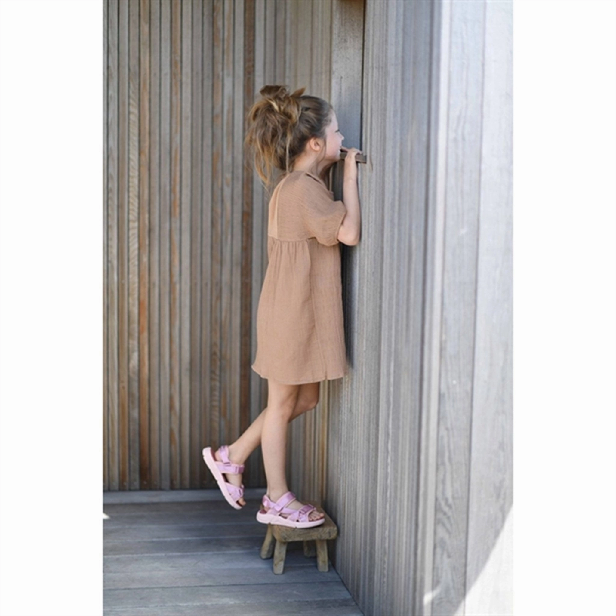 Bisgaard Louis S Sandal Rosewood Urban Optimized Dayflow Gear
