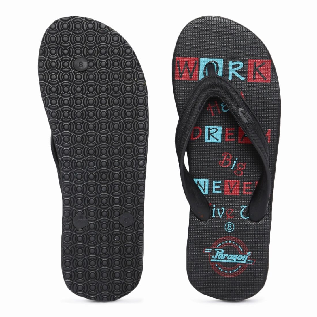 Form-Focused Streamlined By Design Paragon  Hwk3705G Men Stylish Lightweight Flipflops | Casual & Comfortable Daily-Wear Slippers For Indoor & Outdoor | For Everyday Use