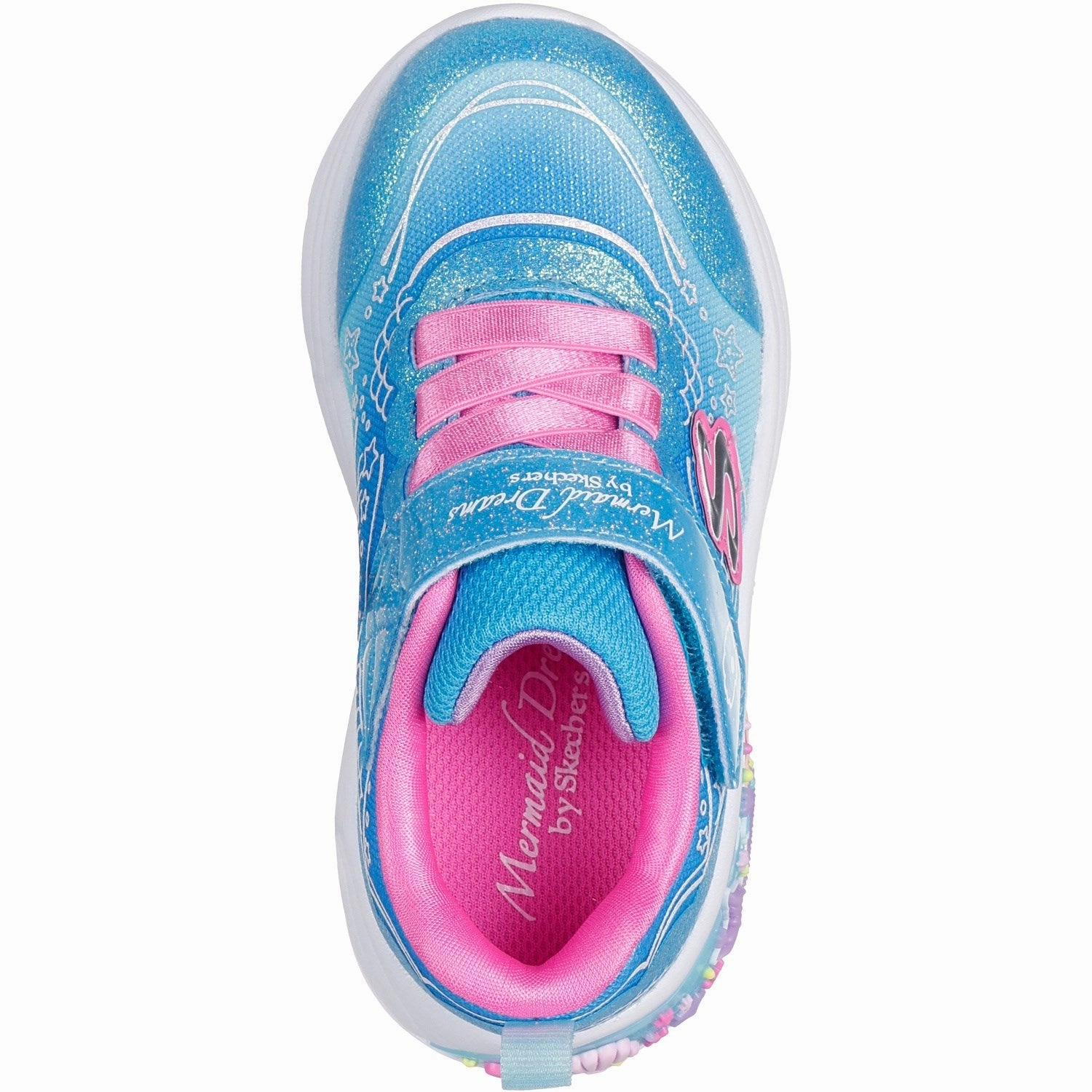 Low-Key Bold Skechers My Dreamers - Lil Mermaid Sneakers