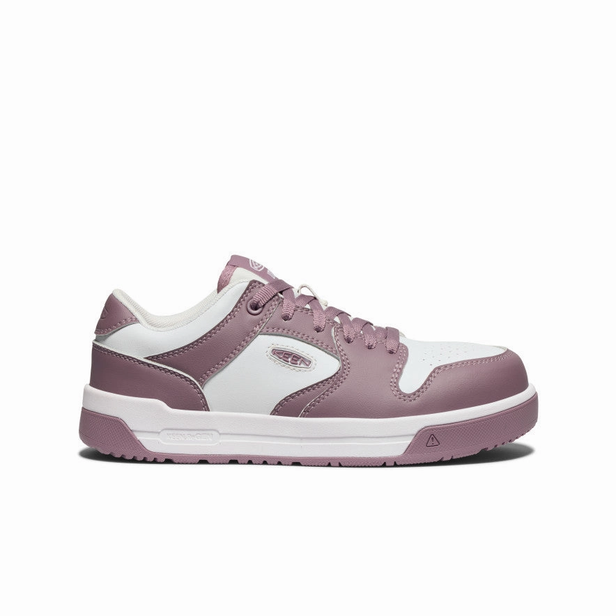 Women'S Overton Work Shoe (Carbon Toe)  |  Toadstool/Star White Comfort In Motion Refined Chill