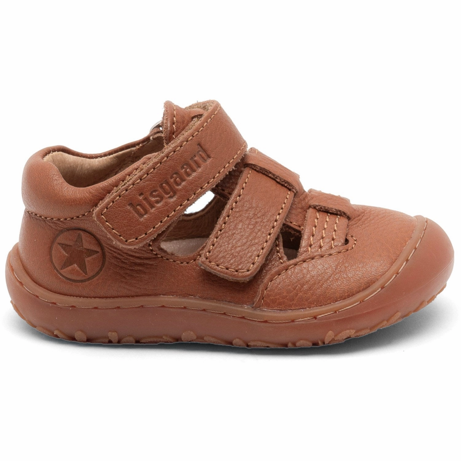 Move With Purpose Bisgaard Tan Barefoot Hana First Step Shoe