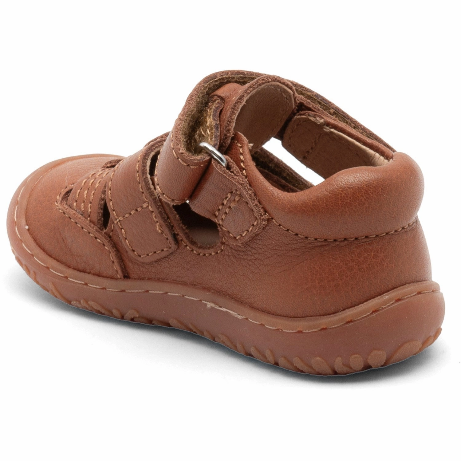 Quiet Attitude Bisgaard Tan Barefoot Hana First Step Shoe