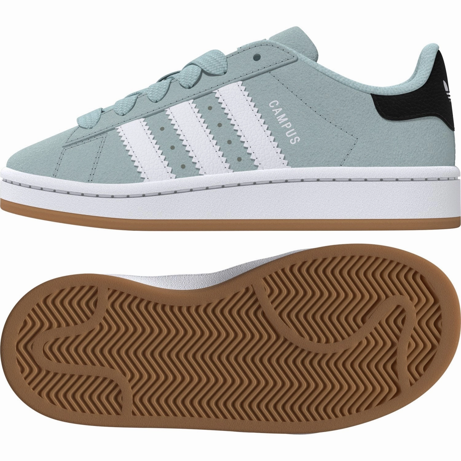 Made To Roam Adidas Originals Semi Flash Aqua/Ftwr White/Gum 2 Campus 00S C Sneakers