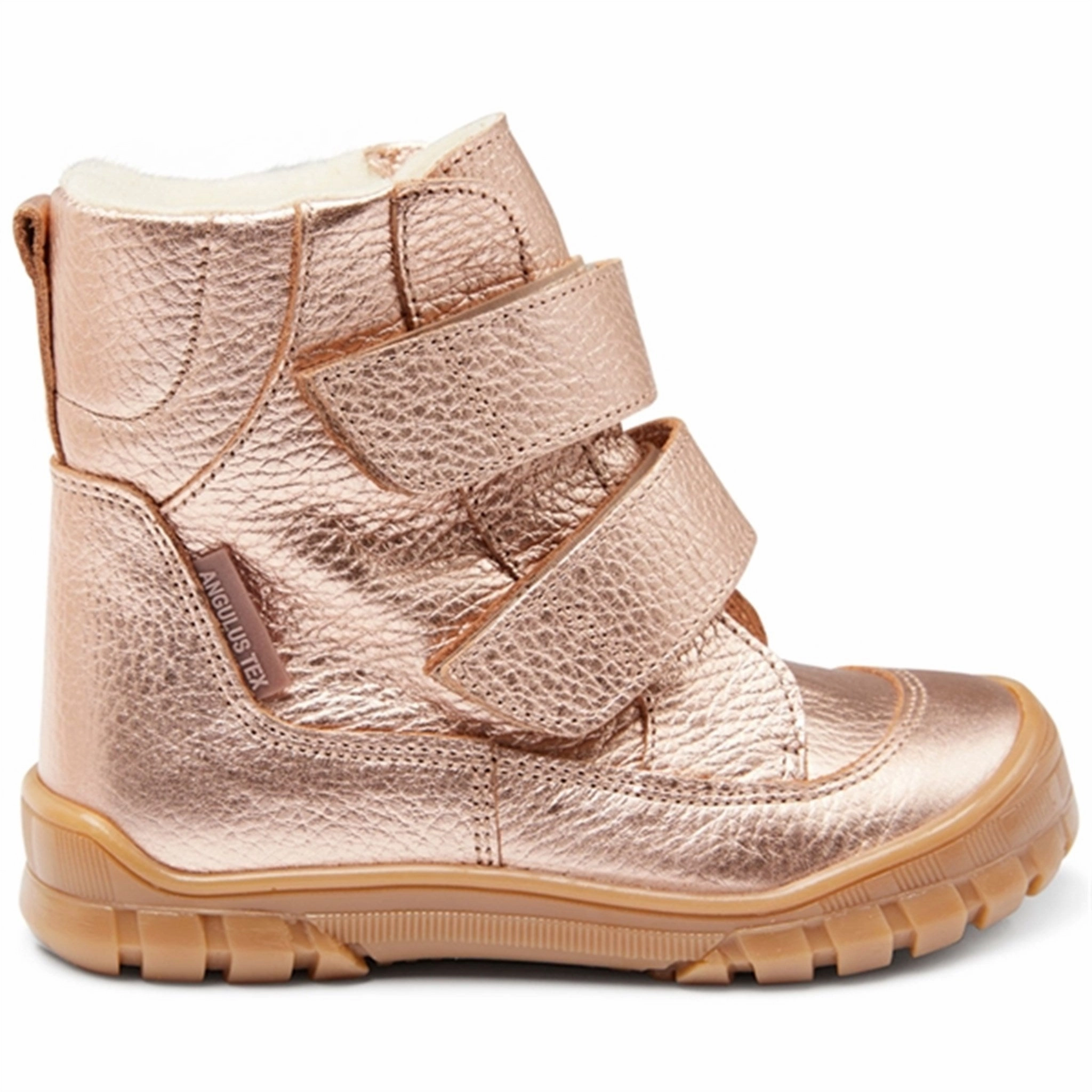 Streamlined Fit Calm In Motionwear Angulus Tex-Boots With Velcro Light Copper