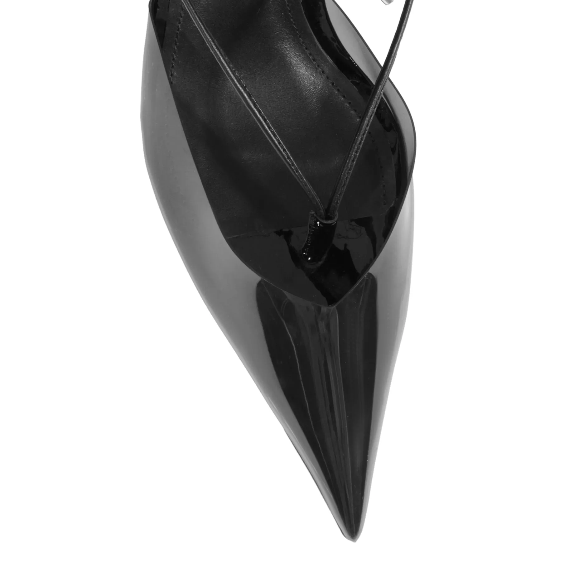 Elyra Mid Patent Leather Pump Functional Aesthetic