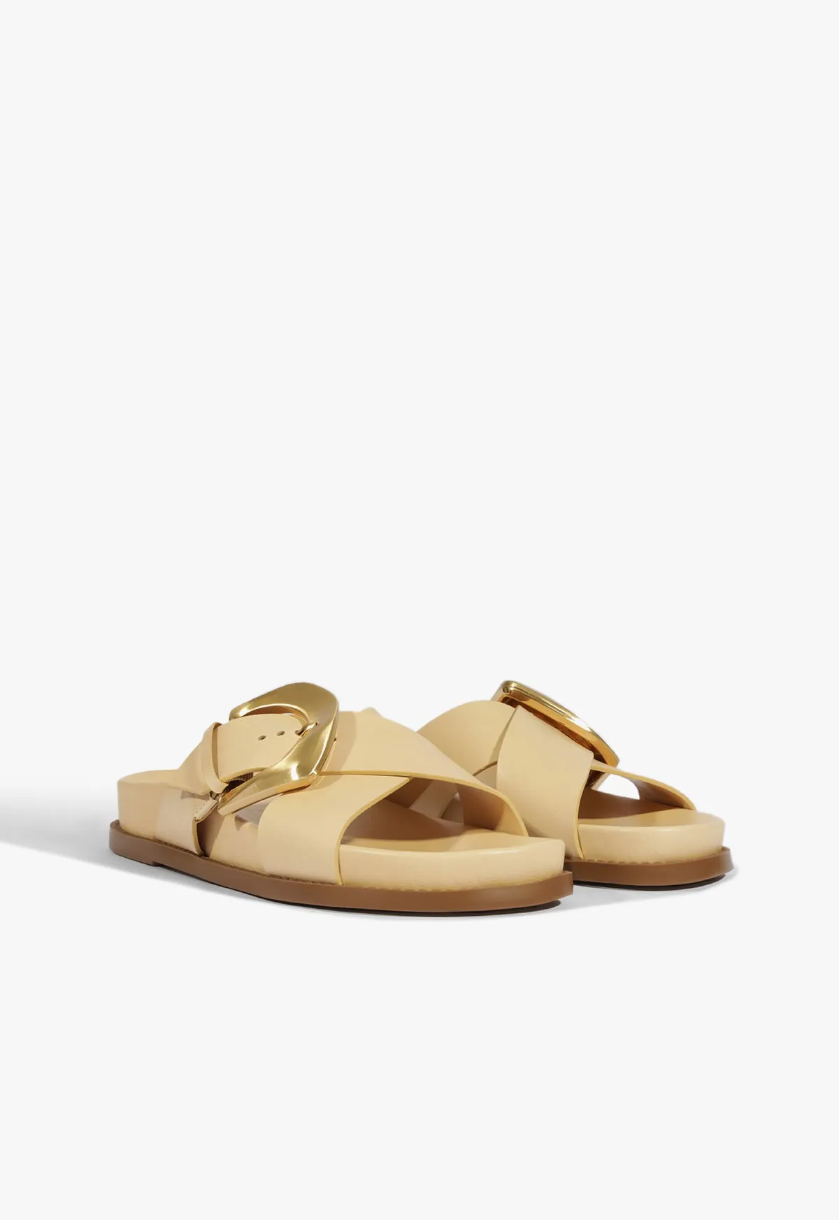 Lois Beige Sporty Sandal Structured Motion Form Plus Function