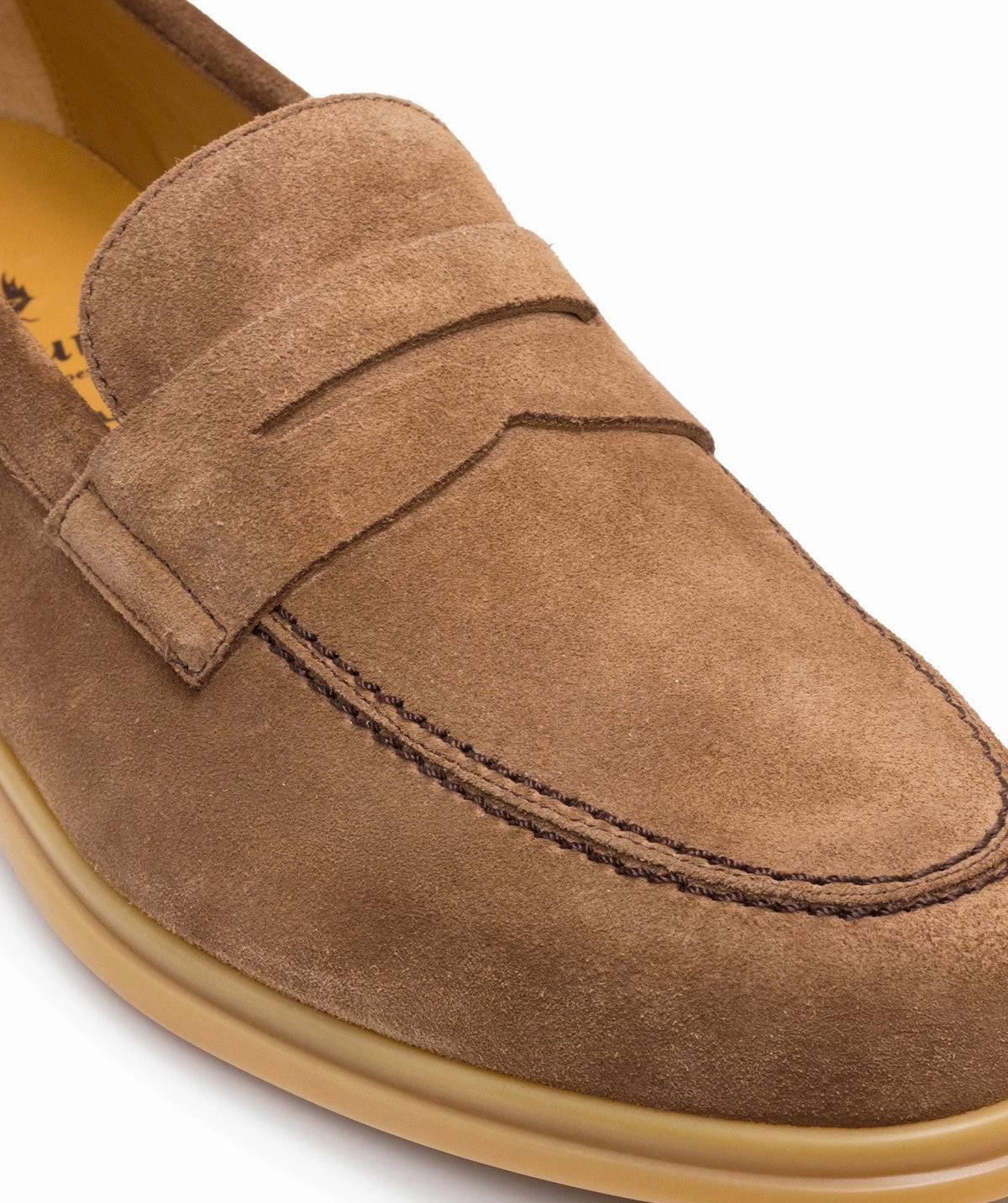 Mocassin Portobello Daim Noisette Comfort Refined