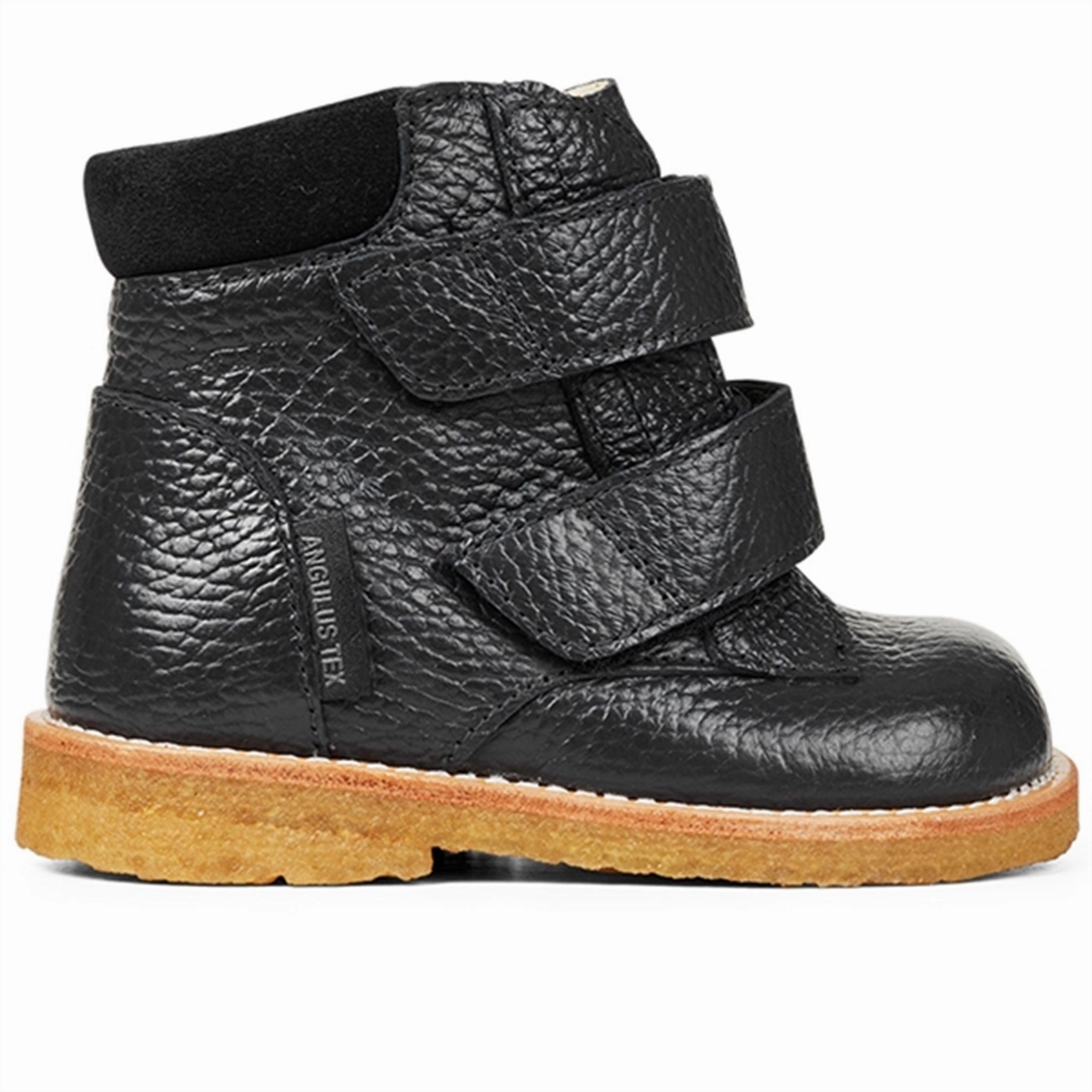 Angulus Starter Tex Boots With Velcro Navy/Navy Tailored Utility