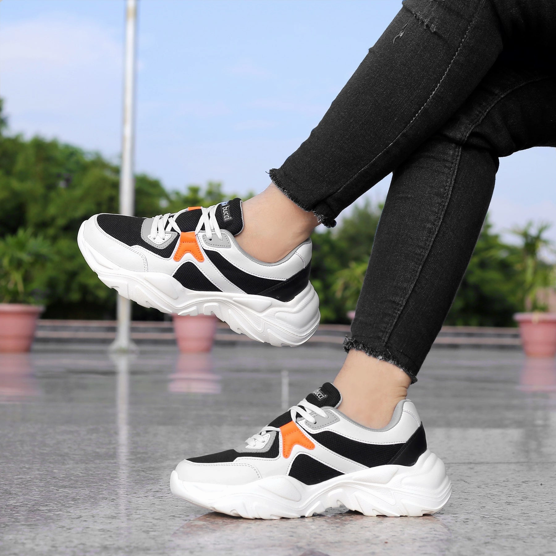 Bacca Bucci Marine Low-Top Platform Fashion Sneakers For Women | Streetwear Chunky Sneakers Function First Built For Real