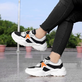 Bacca Bucci Marine Low-Top Platform Fashion Sneakers For Women | Streetwear Chunky Sneakers Function First Built For Real
