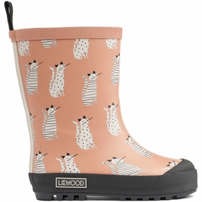 Style To Move Refined And Raw Liewood Cat / Tuscany Rose Mason Thermo Rainboot